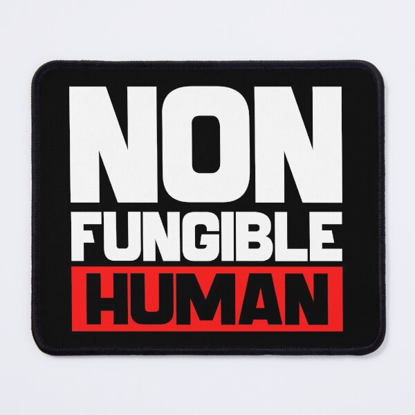 Item preview, Non-Fungible Human-funny gift for NFT creators or NFT Collectors designed and sold by BRtisticDesigns.