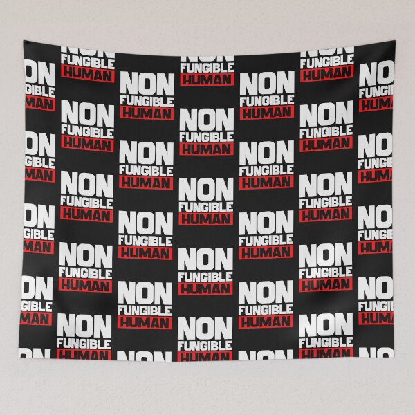 Item preview, Non-Fungible Human-funny gift for NFT creators or NFT Collectors designed and sold by BRtisticDesigns.