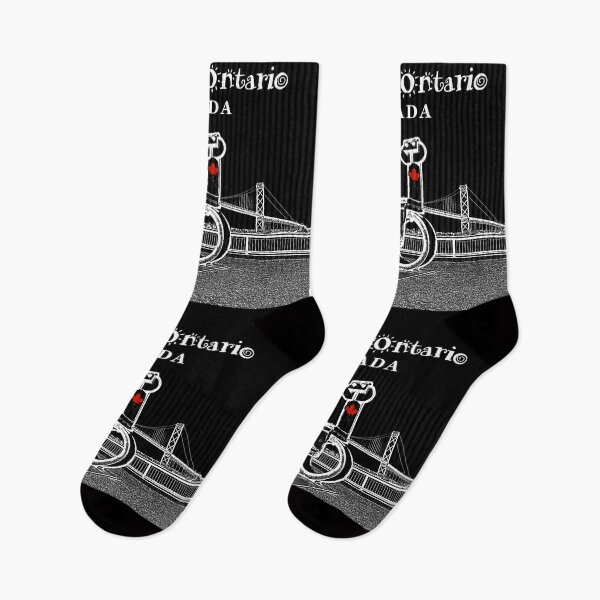 Item preview, Windsor, Ontario - Downtown Windsor & Bridge - Maple Leaf (W) designed and sold by leemcnut.