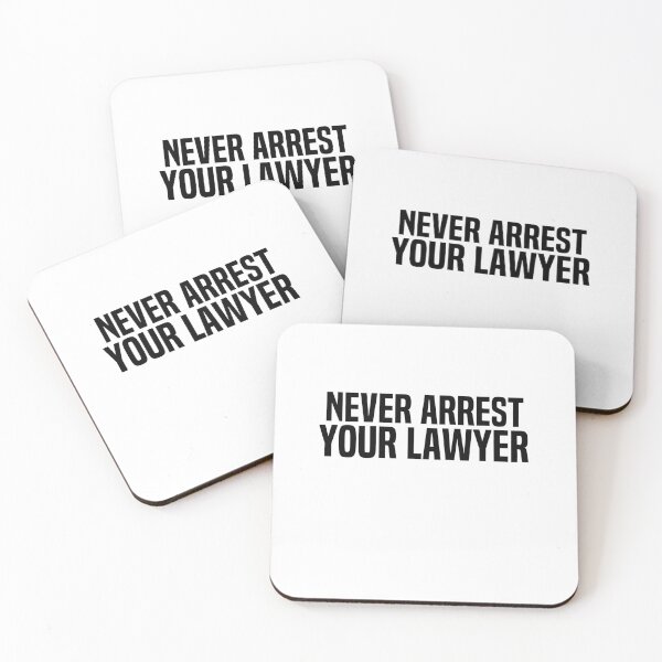 Item preview, Never Arrest Your Lawyer designed and sold by melshirt-shop.