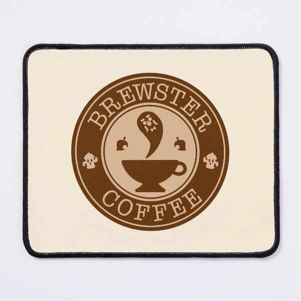 Item preview, Brewster Coffee Retro Logo designed and sold by takenoko-3.