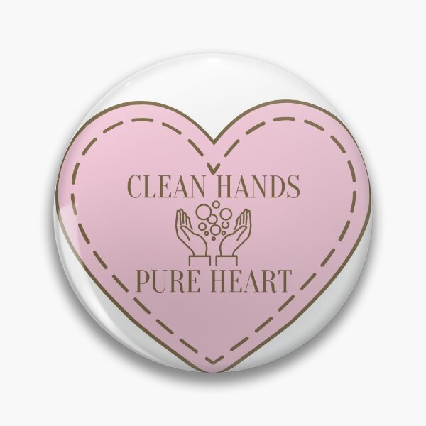 Item preview, Clean Hands - Pure Heart designed and sold by PrintCutScore.