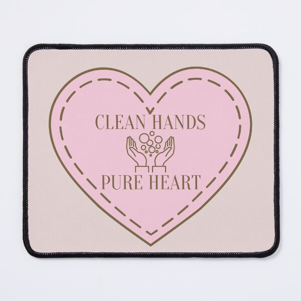 Item preview, Clean Hands - Pure Heart designed and sold by PrintCutScore.