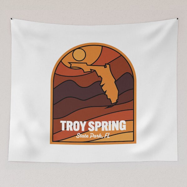 Aperçu de l'œuvre Troy Spring State Park Florida créée et vendue par HalpinDesign.