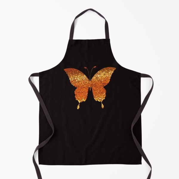 Item preview, Orange Ombre Faux Glitter Butterfly designed and sold by Felicity-K.