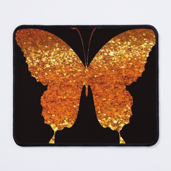 Item preview, Orange Ombre Faux Glitter Butterfly designed and sold by Felicity-K.