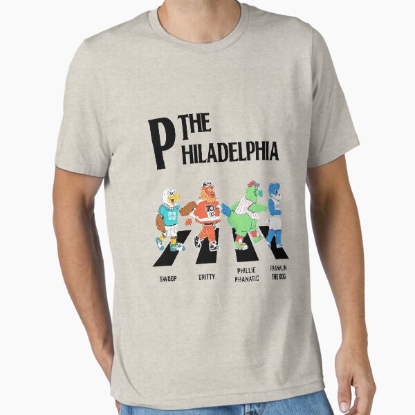Item preview, Halloween The Philadelphia Team Swoop Gritty Phillie Phanatic Franklin The Dog Road Shirt designed and sold by LexusLeschJr.
