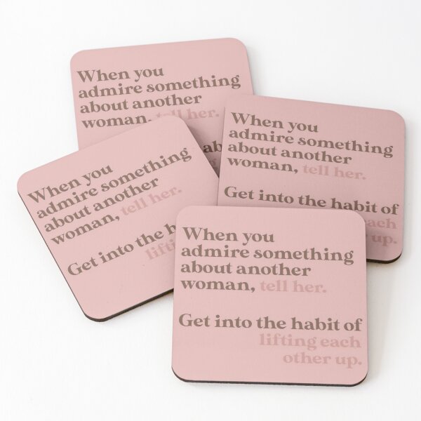 Item preview, Lifting Women Up Quote designed and sold by Solidarityandco.