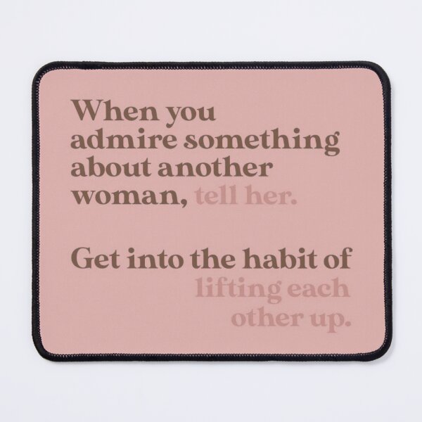Item preview, Lifting Women Up Quote designed and sold by Solidarityandco.