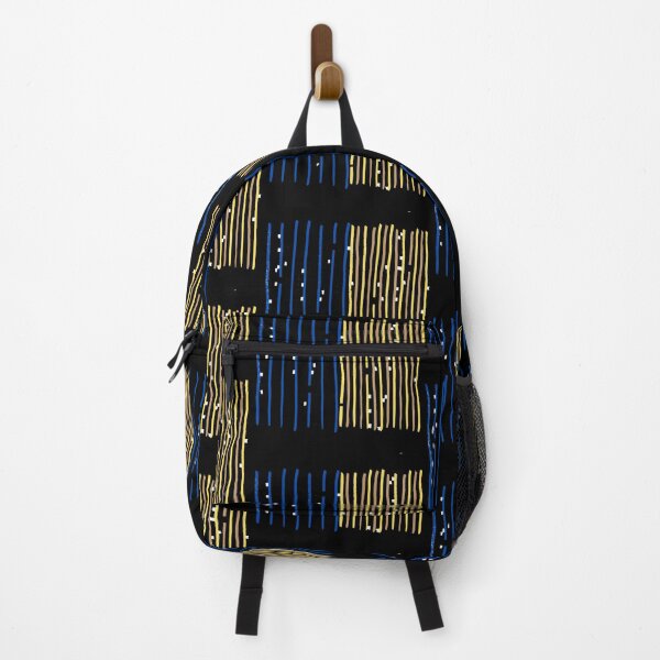 Item preview, Blue Black Brown stripes - Patterns designed and sold by Foriart.