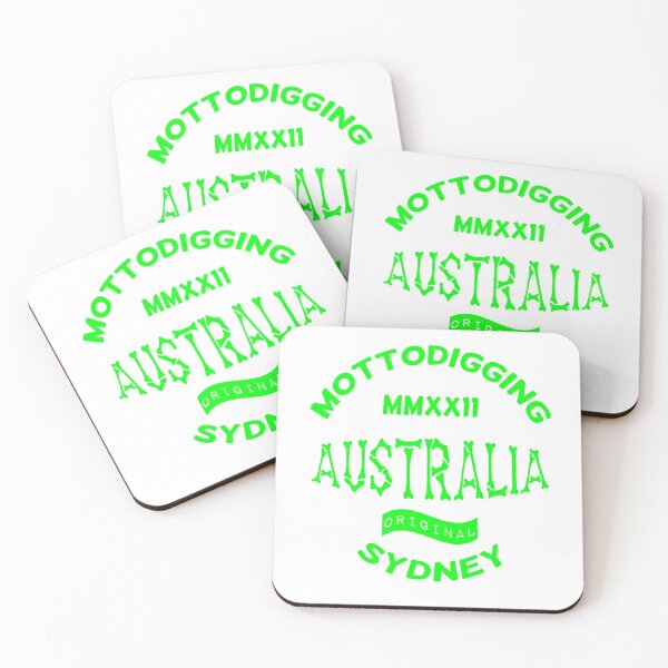 Item preview, Mottodigging MMXX11 Australia Original Sydney Green designed and sold by MottoDigging.