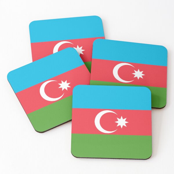 Item preview, Flag of Azerbaijan designed and sold by brigadeiro.