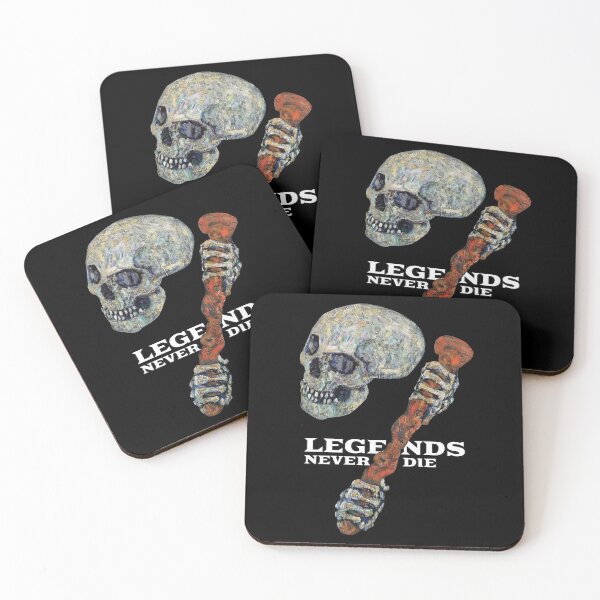 Item preview, Antique Skull Legends Never Die designed and sold by KewaleeTee.
