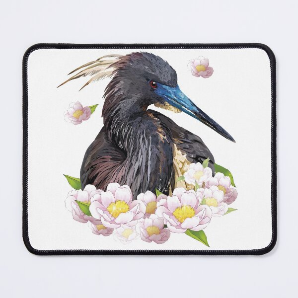Item preview, tricolor heron designed and sold by obscurite.