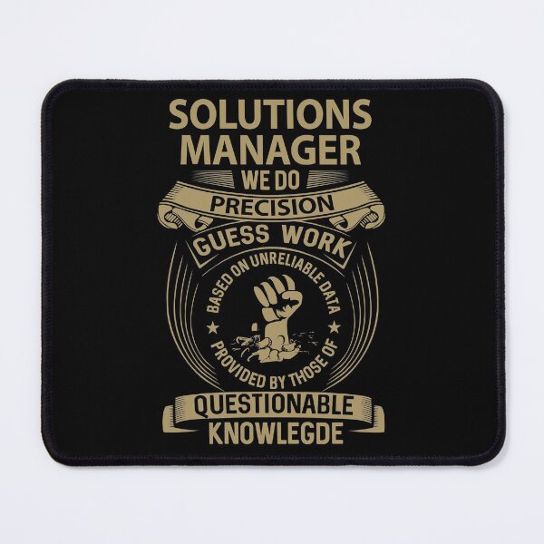 Item preview, Solutions Manager T Shirt - We Do Precision Job Gift Item Tee designed and sold by natalinedk.