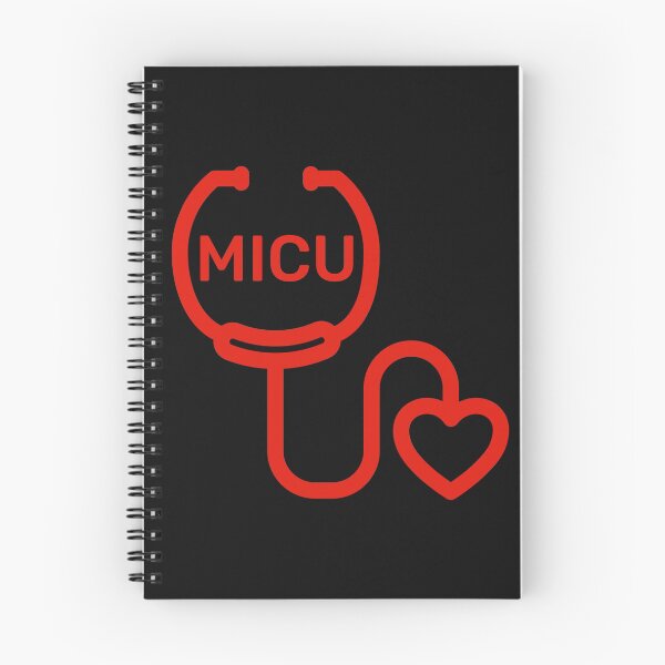 Item preview, MICU-Medical intensive care unit-Nurse, RN, NP, LPN, RT, Doctor, MD, Stethoscope Heart designed and sold by SighFly52.