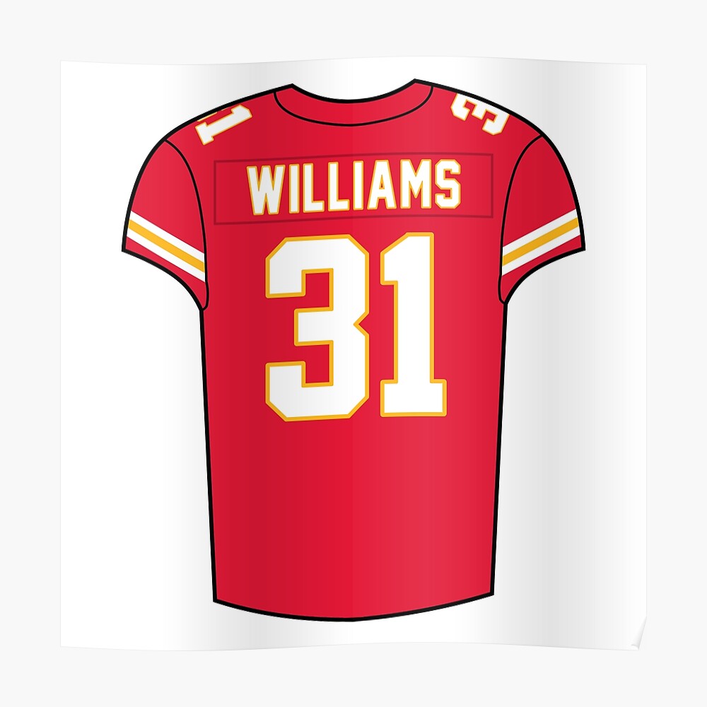 Derrick Thomas Home Jersey Sticker for Sale by designsheaven