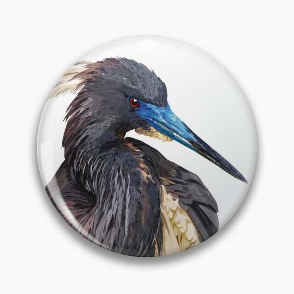Item preview, tricolor egret designed and sold by obscurite.