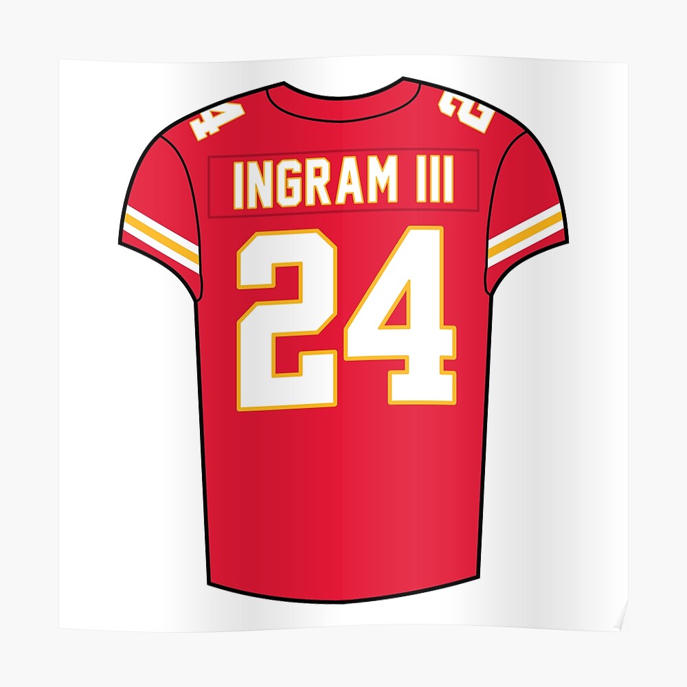 Melvin Ingram Home Jersey' Sticker for Sale by designsheaven