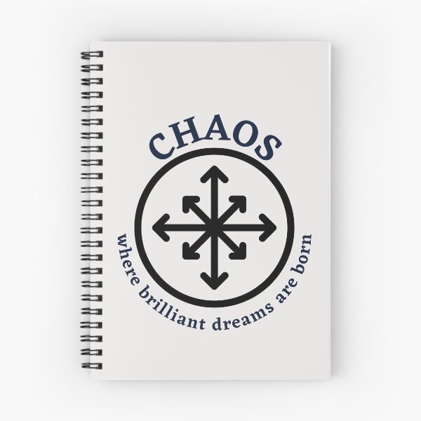 Item preview, CHAOS where brilliant dreams are born designed and sold by PrintCutScore.