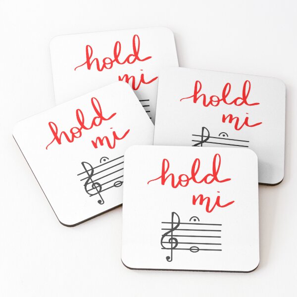 Item preview, Hold Mi - music pun design designed and sold by aprilhues.
