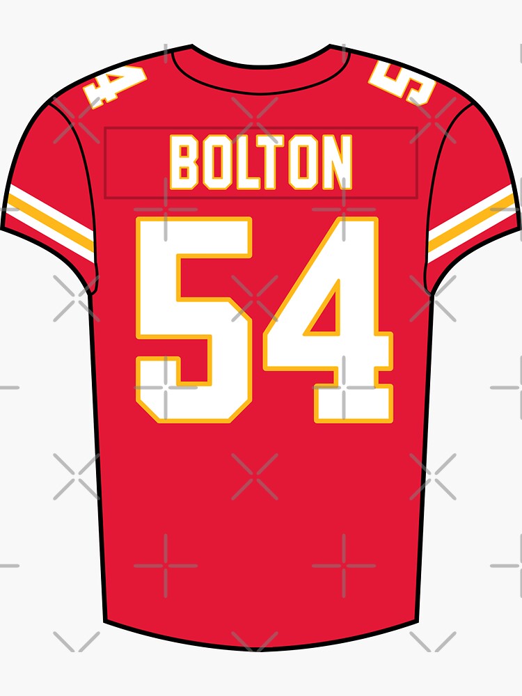 Nick Bolton Away Jersey Sticker for Sale by designsheaven