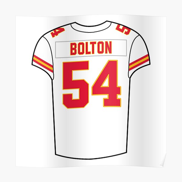 Nick Bolton football Paper Poster Chiefs 5 - Nick Bolton - T-Shirt