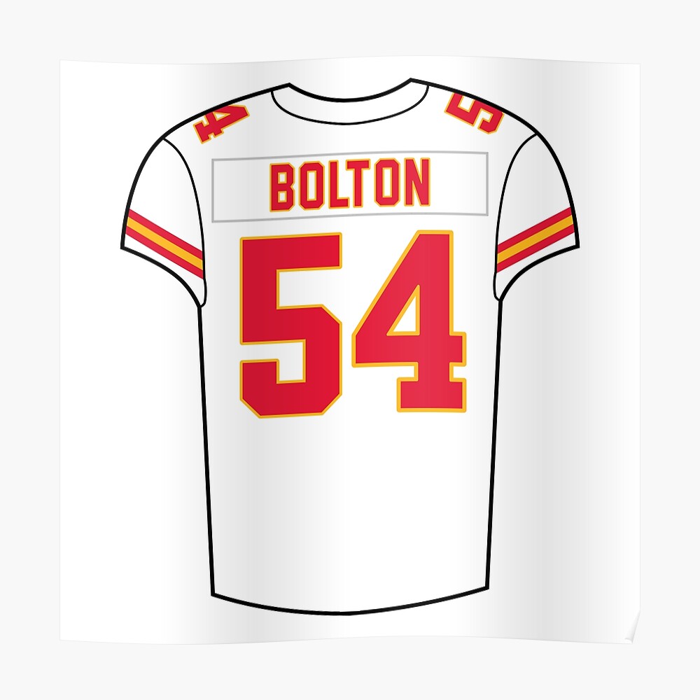 Nick Bolton Away Jersey' Sticker for Sale by designsheaven