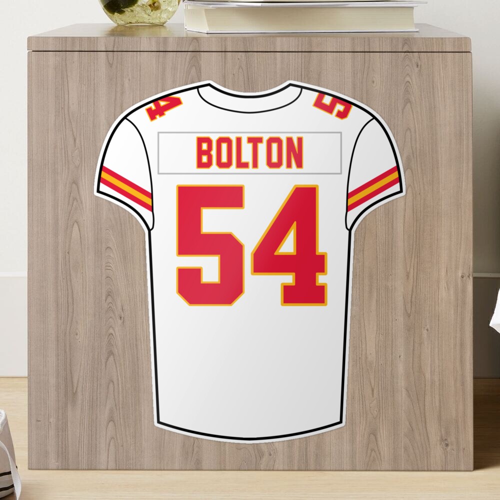 Christian Okoye Home Jersey Sticker for Sale by designsheaven