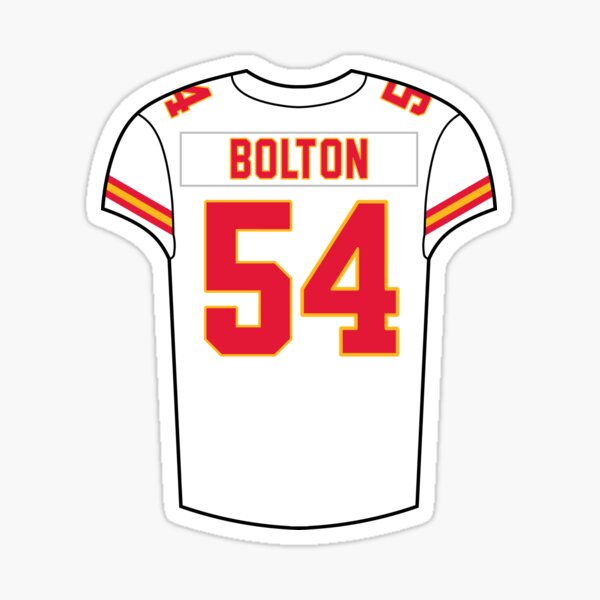 'Nick Bolton Away Jersey' Sticker for Sale by designsheaven