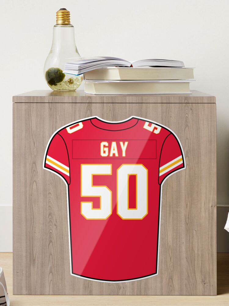 Willie Gay Home Jersey Sticker for Sale by designsheaven