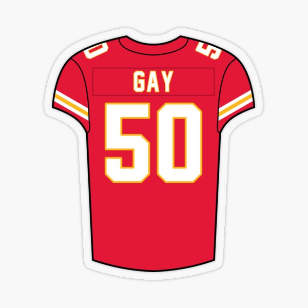 Derrick Thomas Home Jersey Sticker for Sale by designsheaven