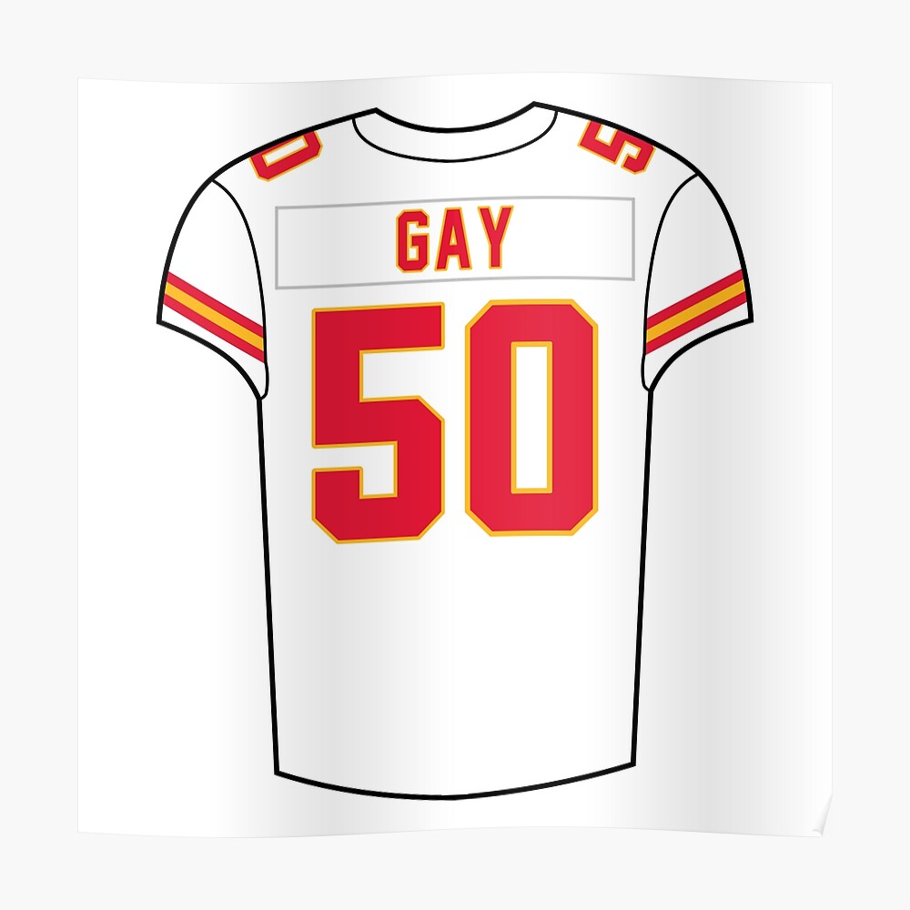 Tony Gonzalez Home Jersey Sticker for Sale by designsheaven