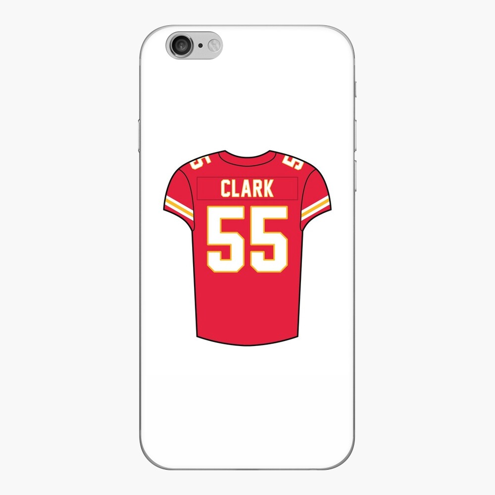 Frank Clark Home Jersey Canvas Print for Sale by designsheaven