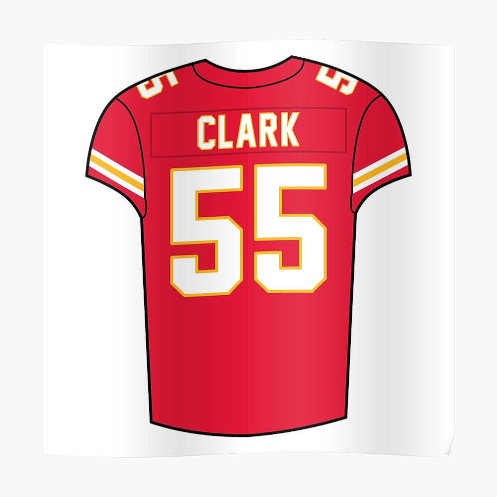 Derrick Thomas Home Jersey Sticker for Sale by designsheaven