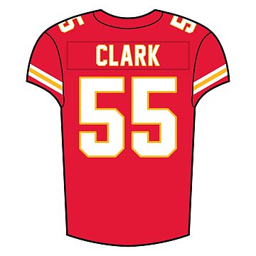 Derrick Thomas Home Jersey Sticker for Sale by designsheaven