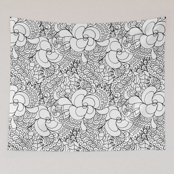 Item preview, Patrón abstracto zen designed and sold by Argunika.