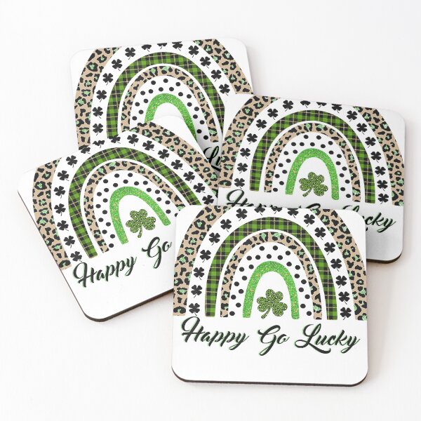Item preview, Happy Go Lucky Shamrock Irish Leprechaun St Patricks Day designed and sold by CindyButler.