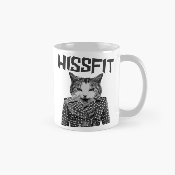 Item preview, Hissfit Rebel Misfit Kitty Cat designed and sold by TheShirtYurt.