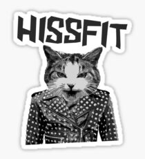 Hissfit Rebel Misfit Kitty Cat Sticker