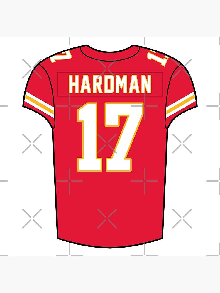 Tyreek Hill Away Jersey Sticker for Sale by designsheaven