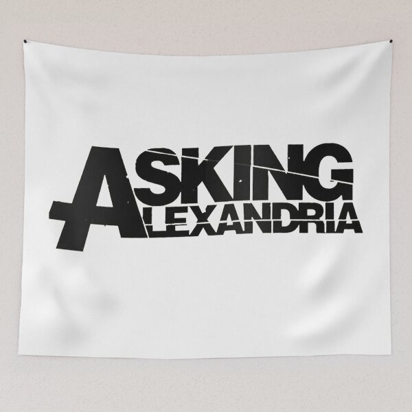 Item preview, VINTAGE ASKING ALEXANDRIA LOGO STICKER POSTER designed and sold by cynthiabennet.