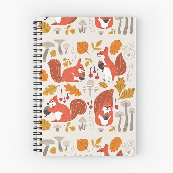 Item preview, Fall themed cute squirrels designed and sold by SweetPea49.