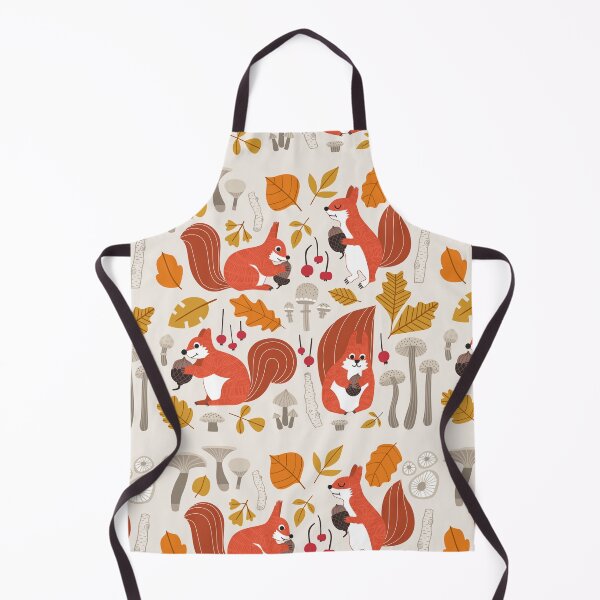 Item preview, Fall themed cute squirrels designed and sold by SweetPea49.