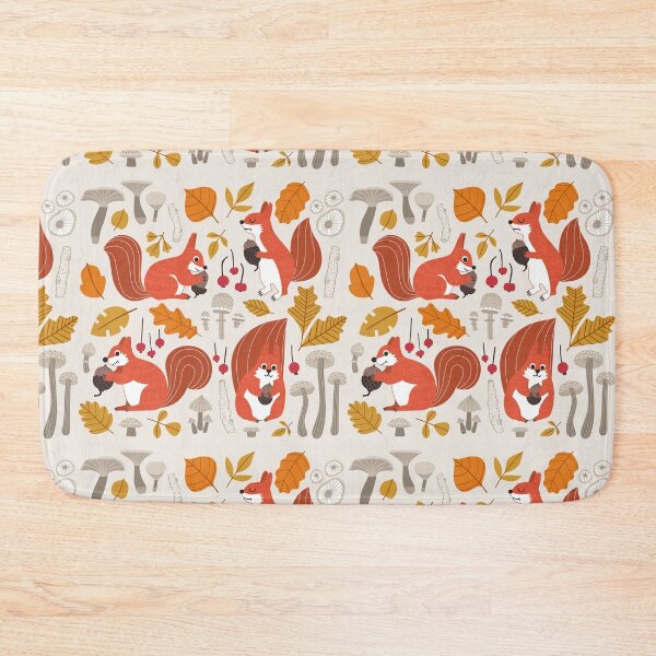 Item preview, Fall themed cute squirrels designed and sold by SweetPea49.