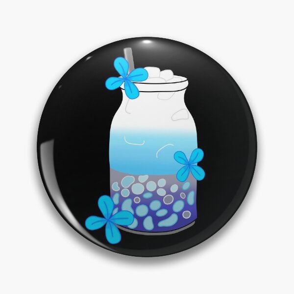 Item preview, Butterfly Pea Flower Boba Milk Tea designed and sold by Jamieslien.