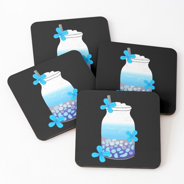 Item preview, Butterfly Pea Flower Boba Milk Tea designed and sold by Jamieslien.