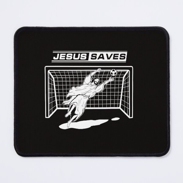 Item preview, Jesus Saves Christ Soccer Goalie T Gift Girls Boys Men designed and sold by RolandSt.