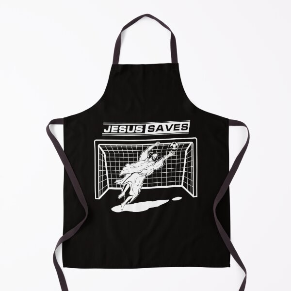 Item preview, Jesus Saves Christ Soccer Goalie T Gift Girls Boys Men designed and sold by RolandSt.