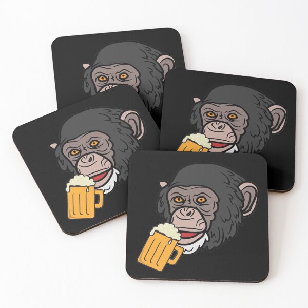 Aperçu de l'œuvre singe ivre créée et vendue par GabyDark.